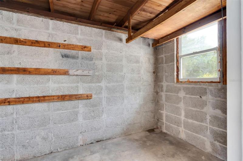Storage under Carport