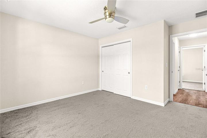 BEDROOM 2 WITH CLOSET