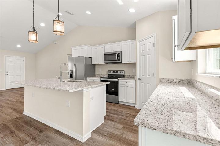 KITCHEN ISLAND WITH PANTRY