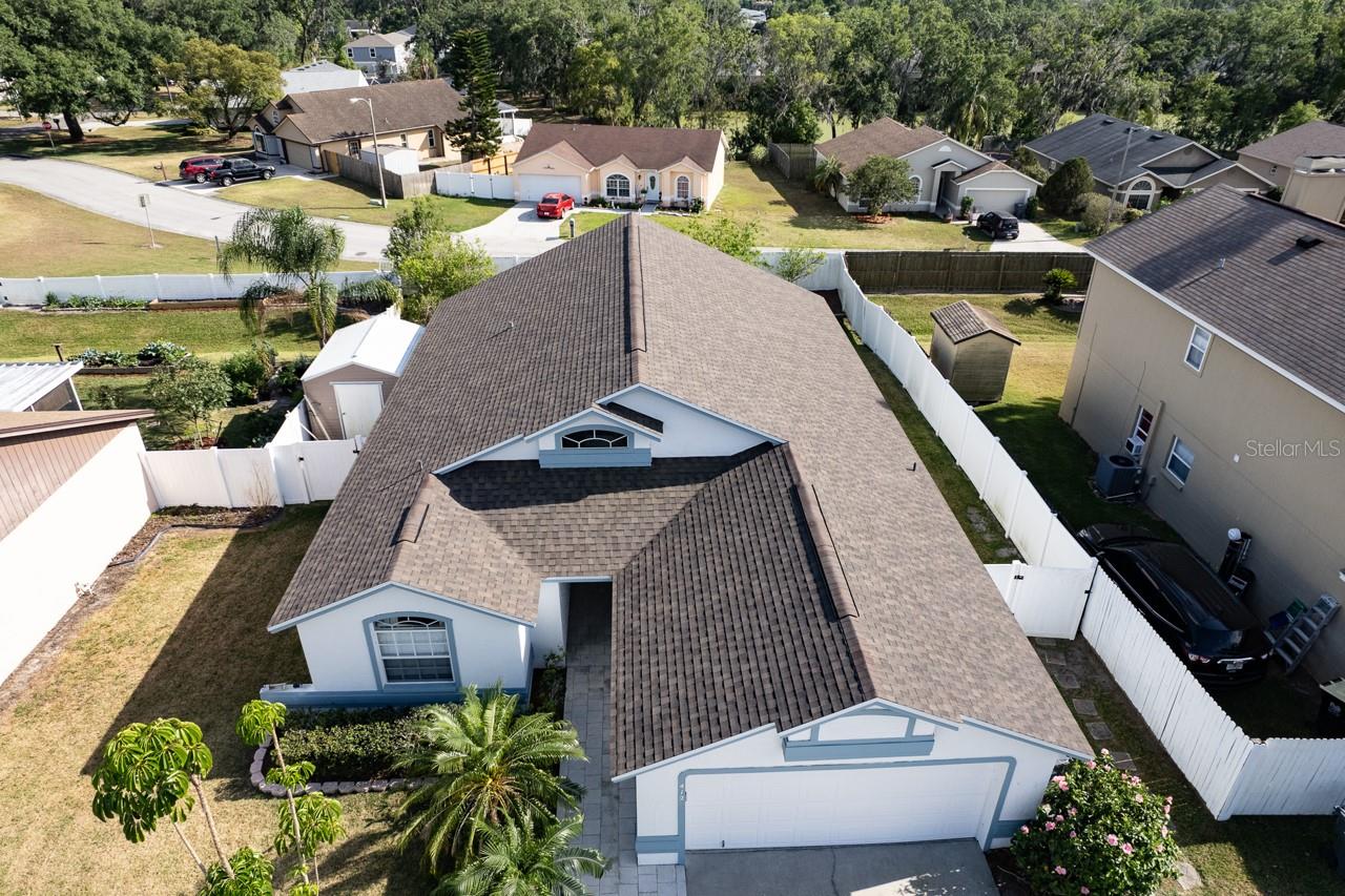 Aerial photo of your new home!