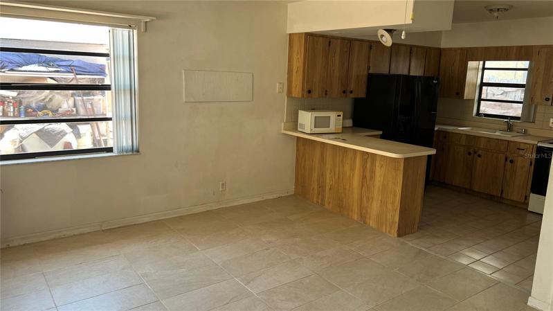Living Room and Kitchen