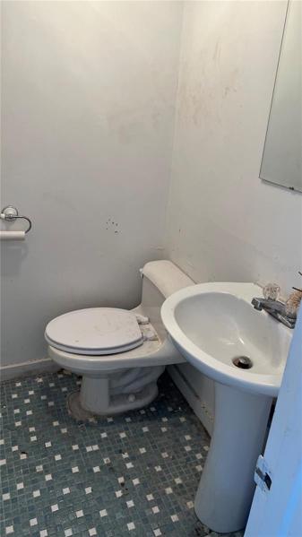 Front Building Half Bath