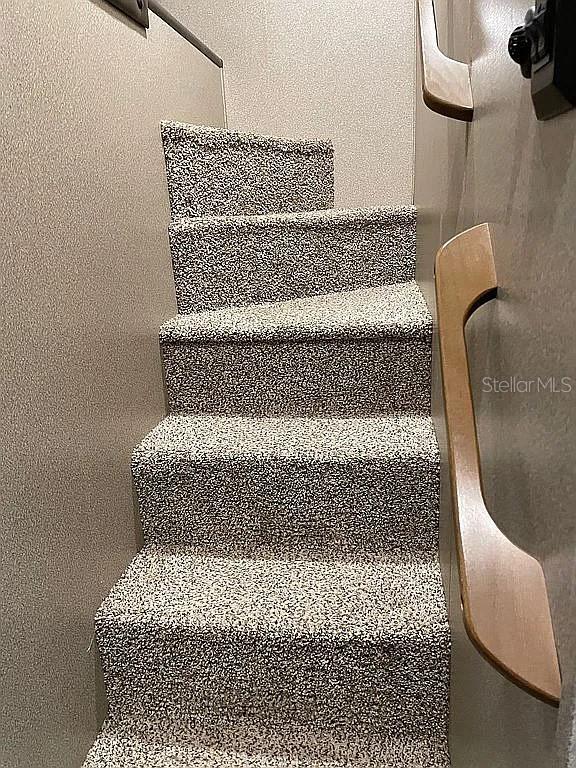 Stairs to loft