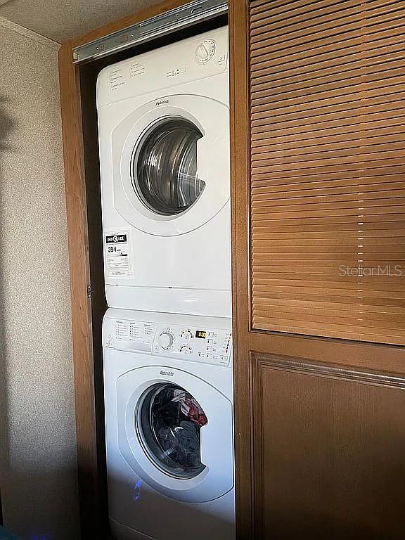 Laundry Closet in Master suite