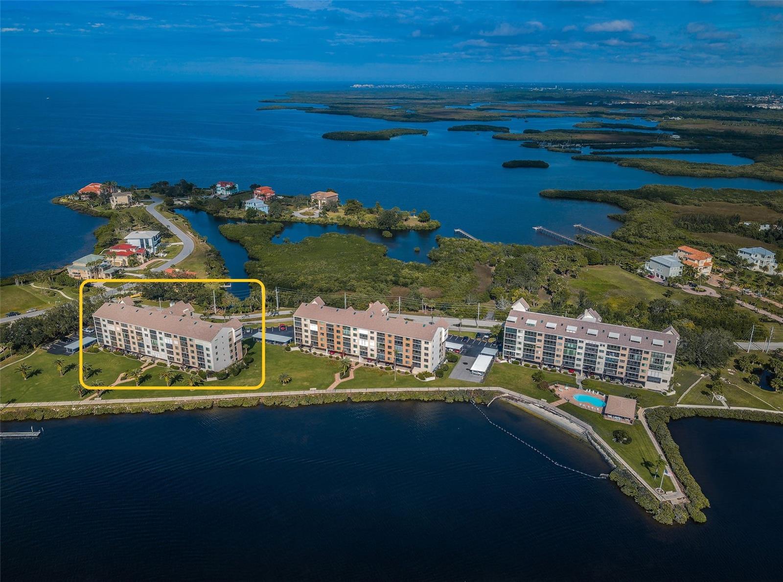 Aerial View of Sand Pebble Pointe Phase 3 (Building 12 on left)
