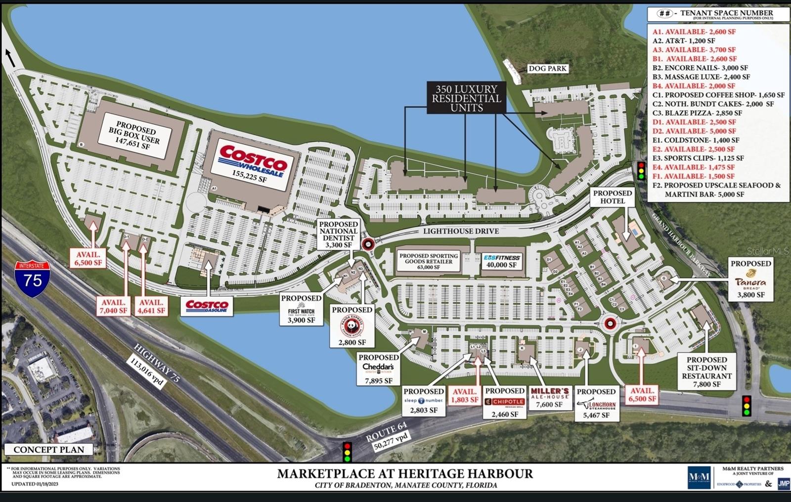 New plaza plans by Costco!