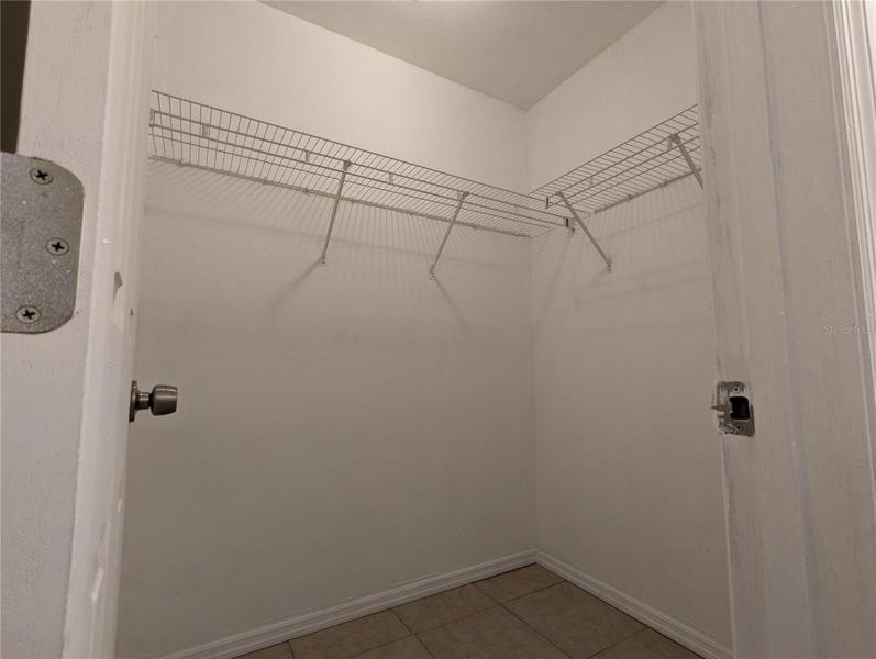 Master bedroom closet