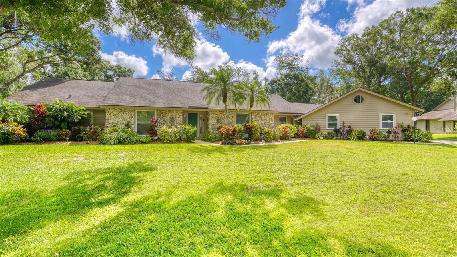 Sprawling home with beautiful landscaping
