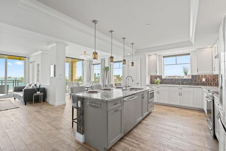 Open floor plan allows plenty of space to host a gathering.