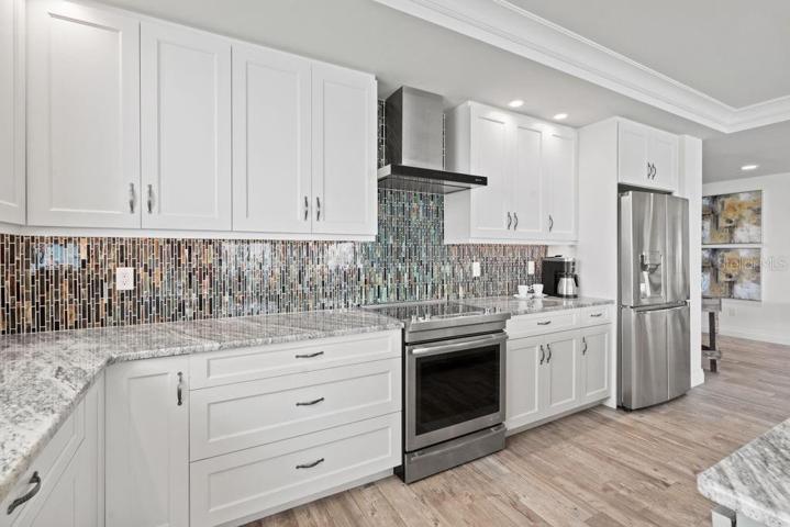 Plenty of storage for all the cooking gadgets.