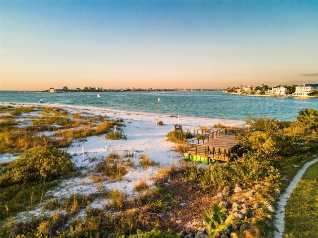 The community access to Shell Key and beaches