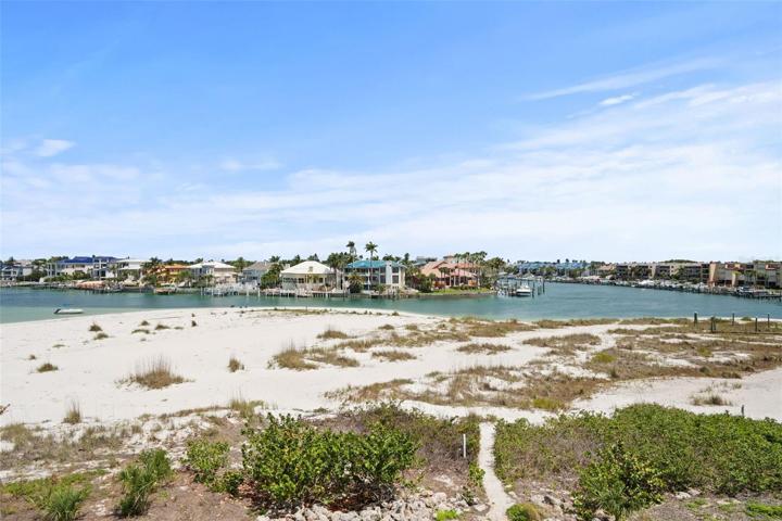 Sunset Pointe has its own private beach.