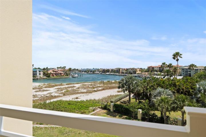 An added perk is the view of the Grand Canal and the beach from the guest bedroom balconies!  It is fun to watch the fishing boats leave the marina in the morning.