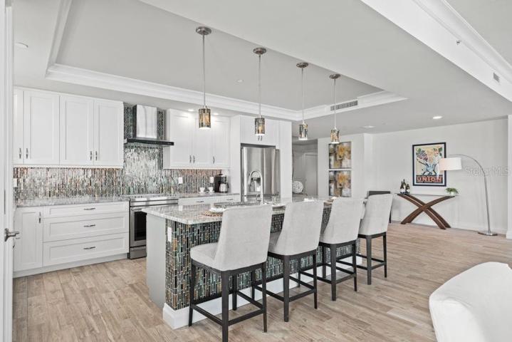 Bright and open space.