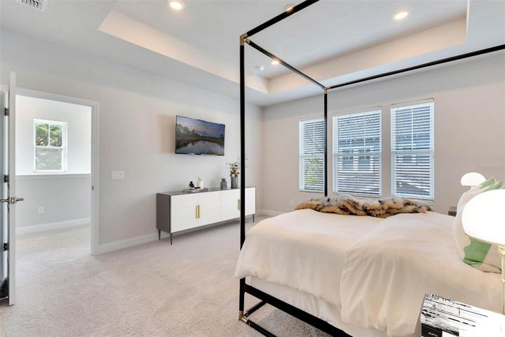 And offers volume ceilings and large windows