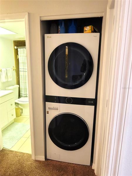 New full size LG washer and steamer dryer