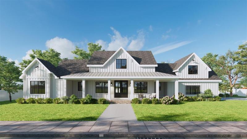 **Rendering based upon attached county approved site plan**