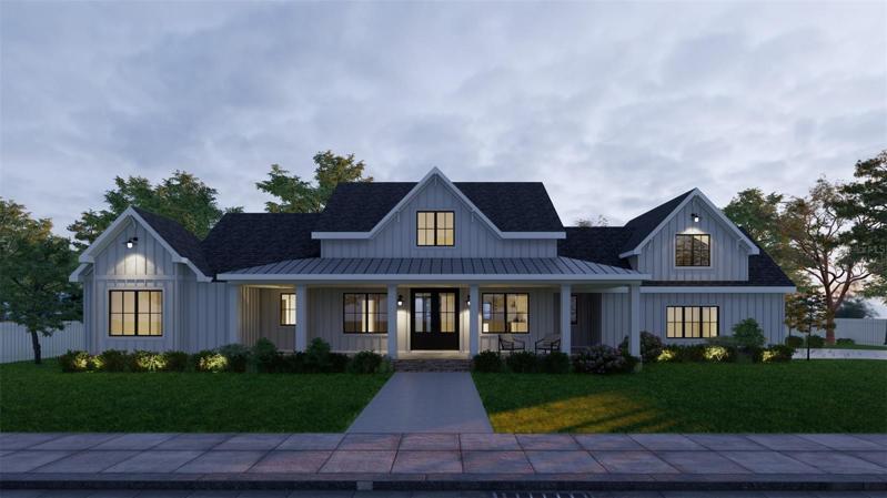 **Rendering based upon attached county approved site plan**