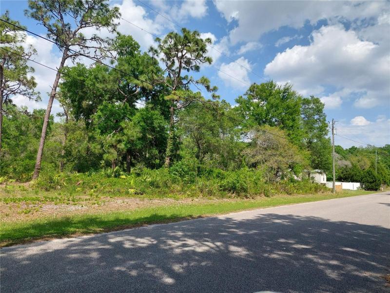 On Right side of the Land and one lot over, is a Brand New Mobile Home