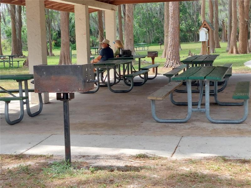 Come enjoy a Cookout or a Birthday Party under the Pavilion