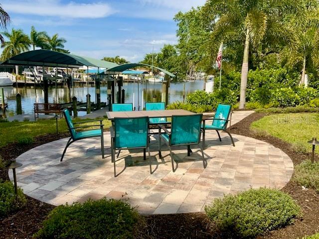Backyard patio