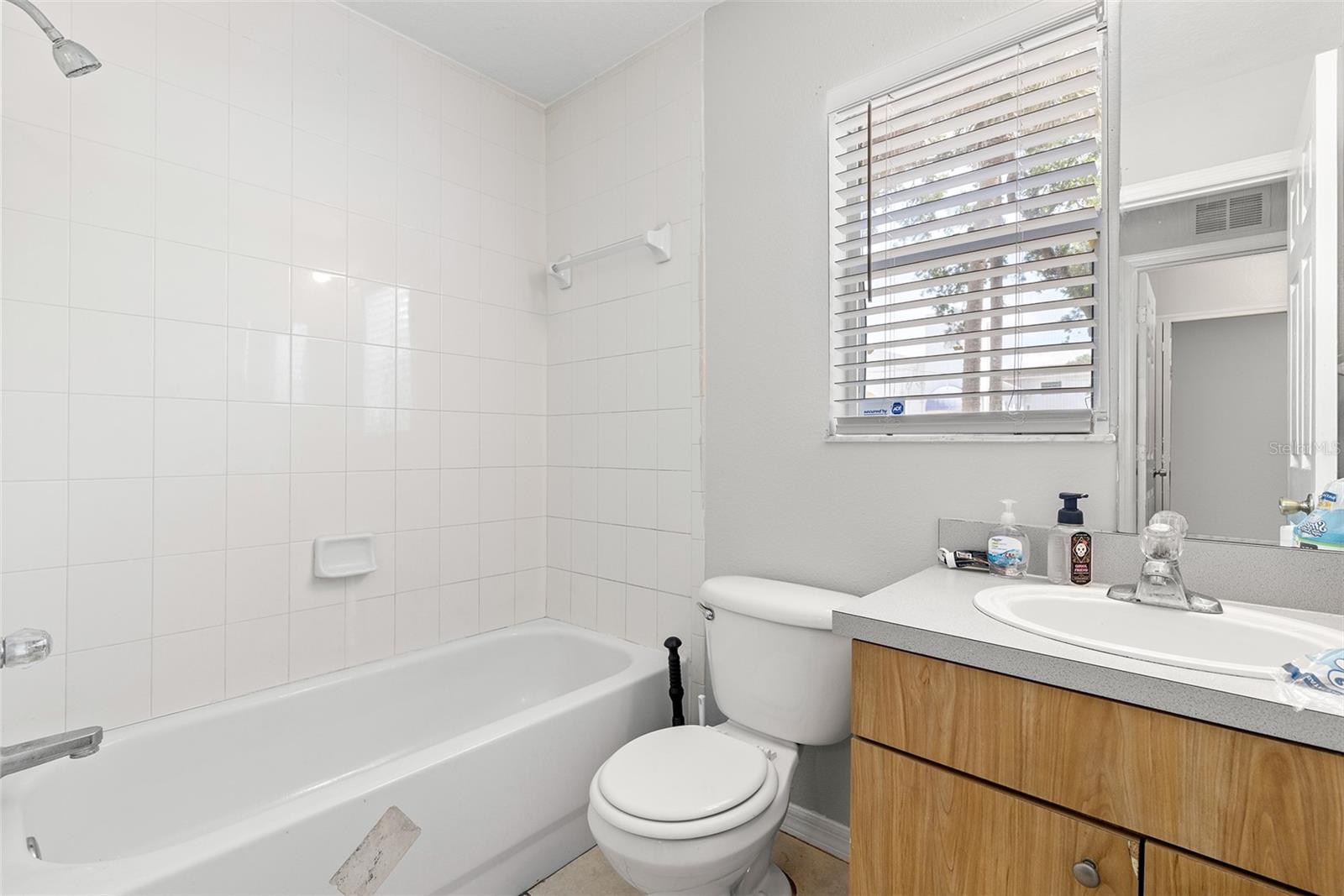 Unit A Master bathroom