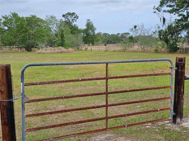 fenced off areas