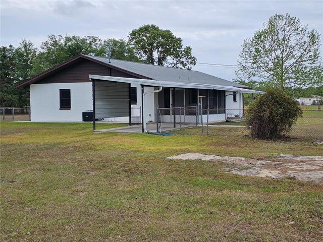 back of house from the right side