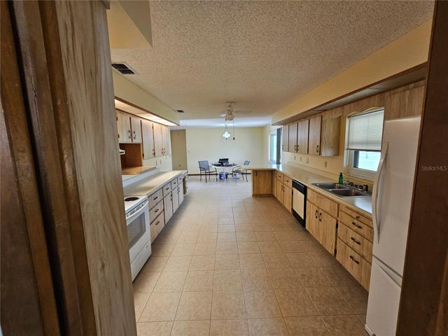 Kitchen from the laundry room