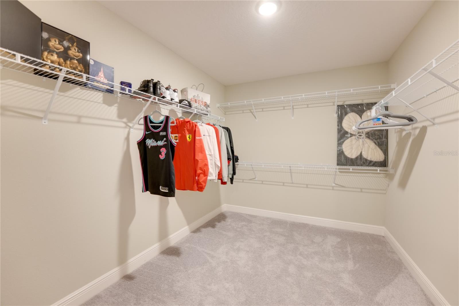 Master bedroom closet