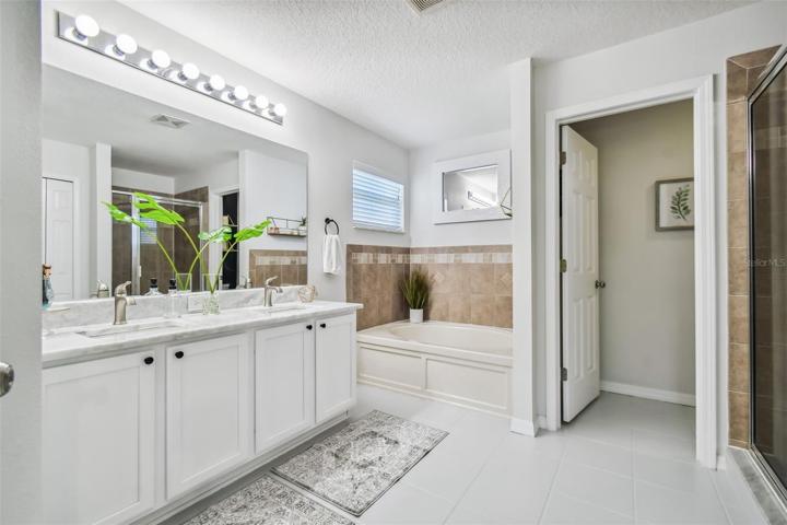 Welcome to your splendid Master Bathroom.