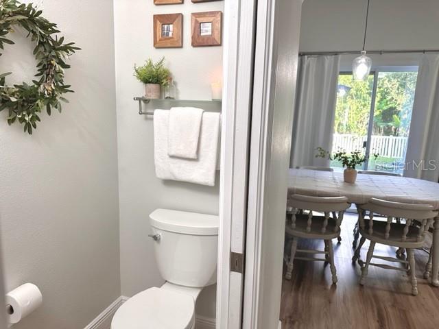 Guest bathroom downstairs
