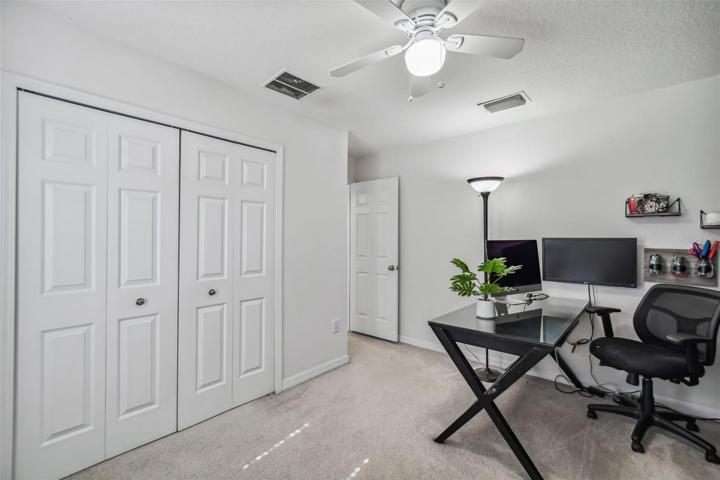 Ample closet space in the fourth bedroom.