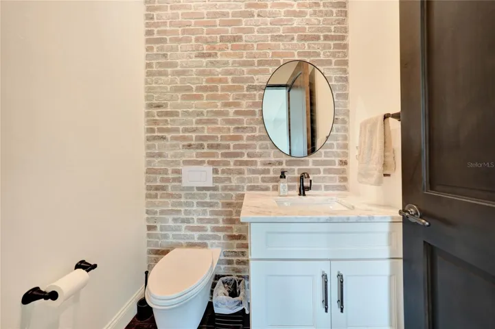 1/2 Bathroom in Office/Den