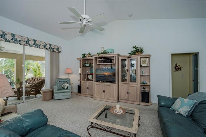 great room opens to the lanai