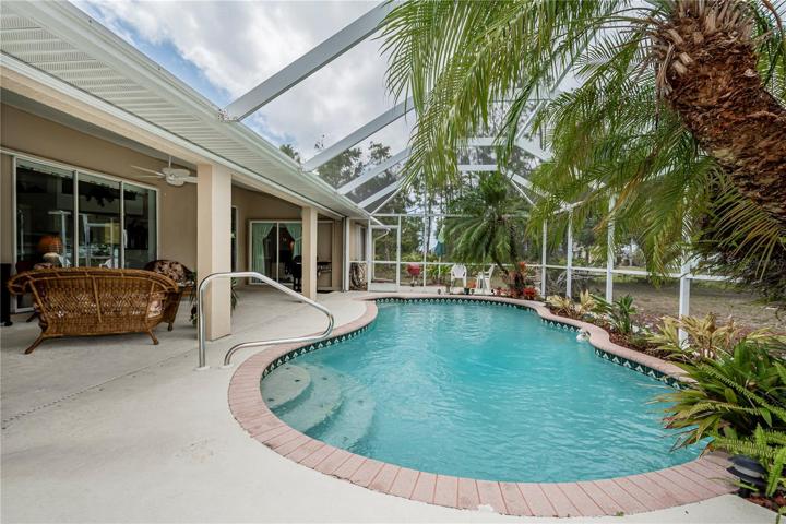 expansive deck area