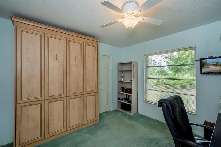 one of two auxiliary bedrooms.
