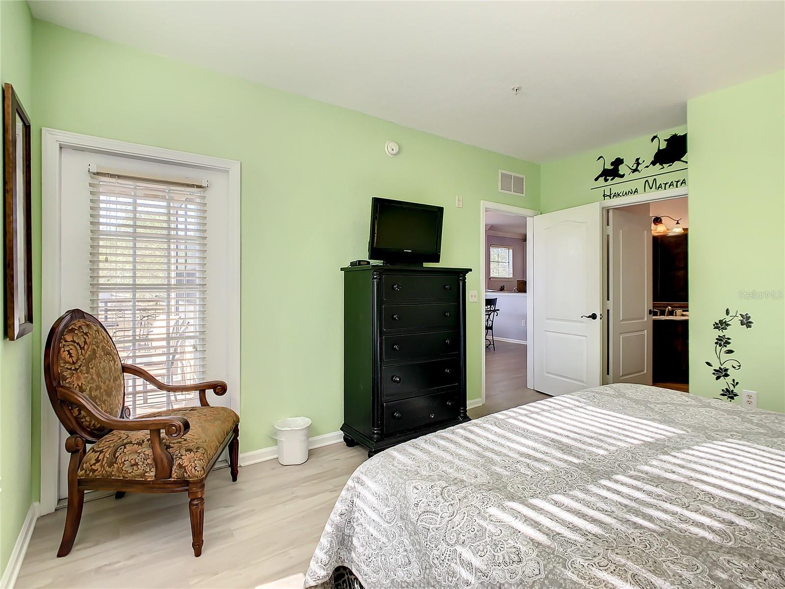 Master bedroom view 2