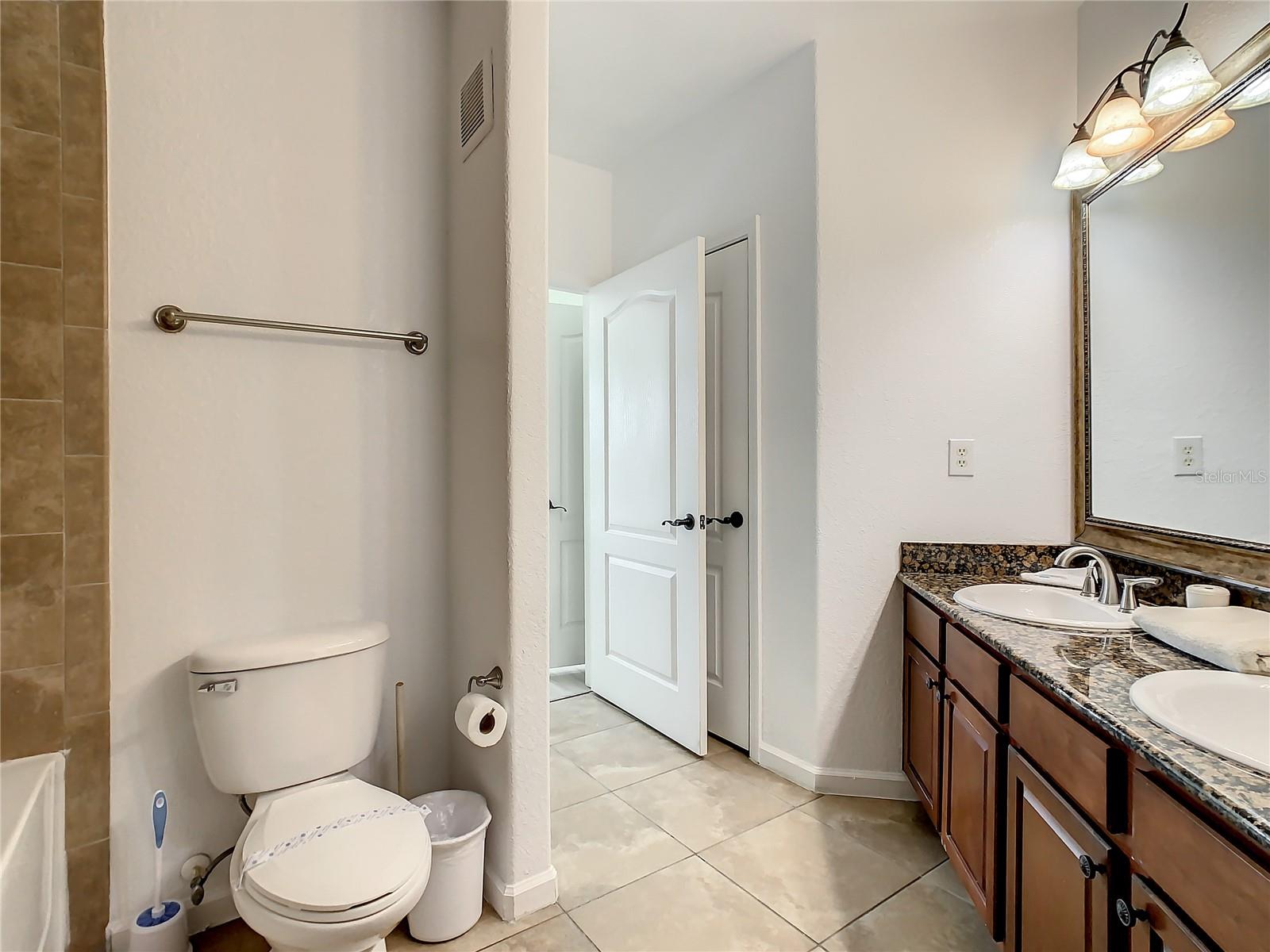 Master bathroom view 2