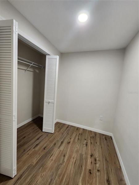 bonus space and closet in 3rd bedroom
