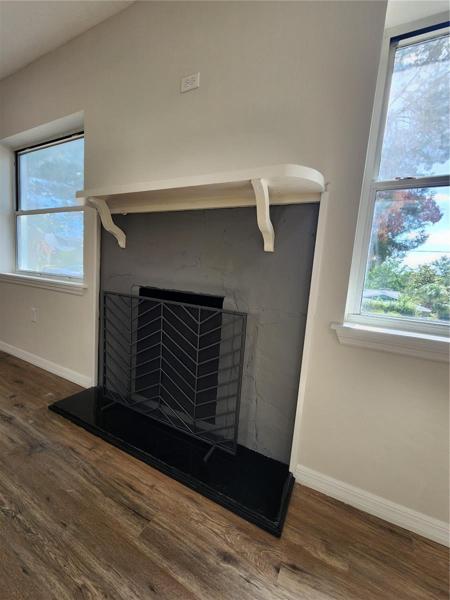 Wood Burning Fireplace