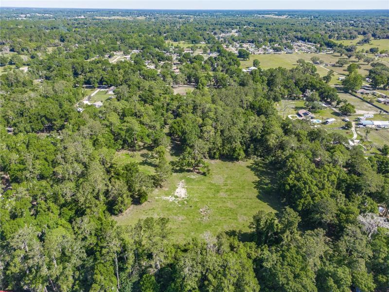 Back half of property