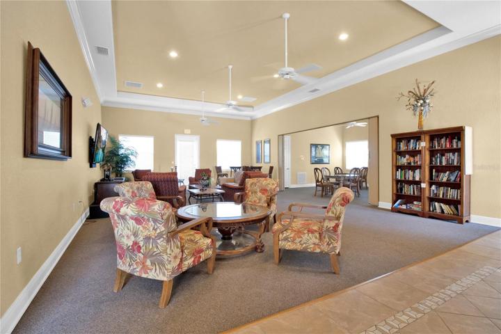 Enjoy watching tv, playing cards or just meeting up with friends at the Clubhouse.