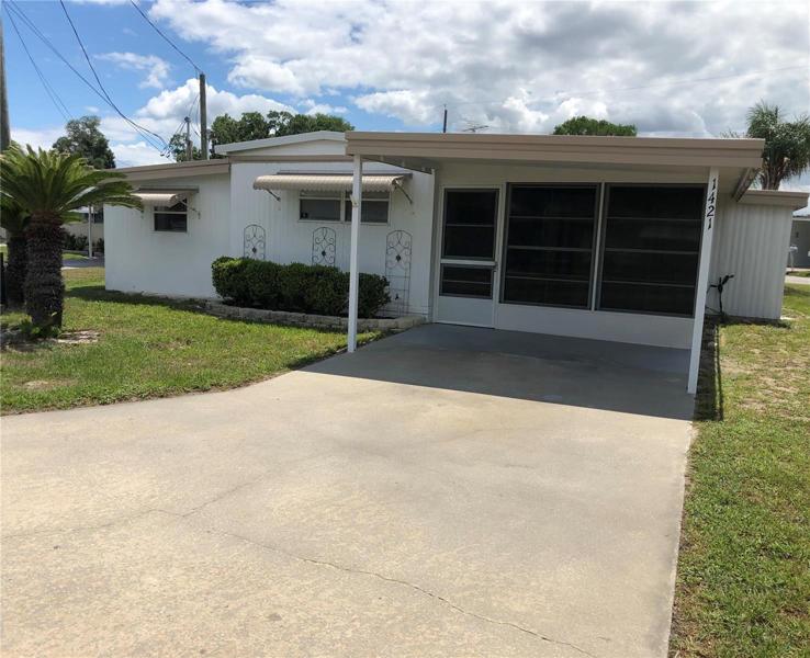 Front of the house