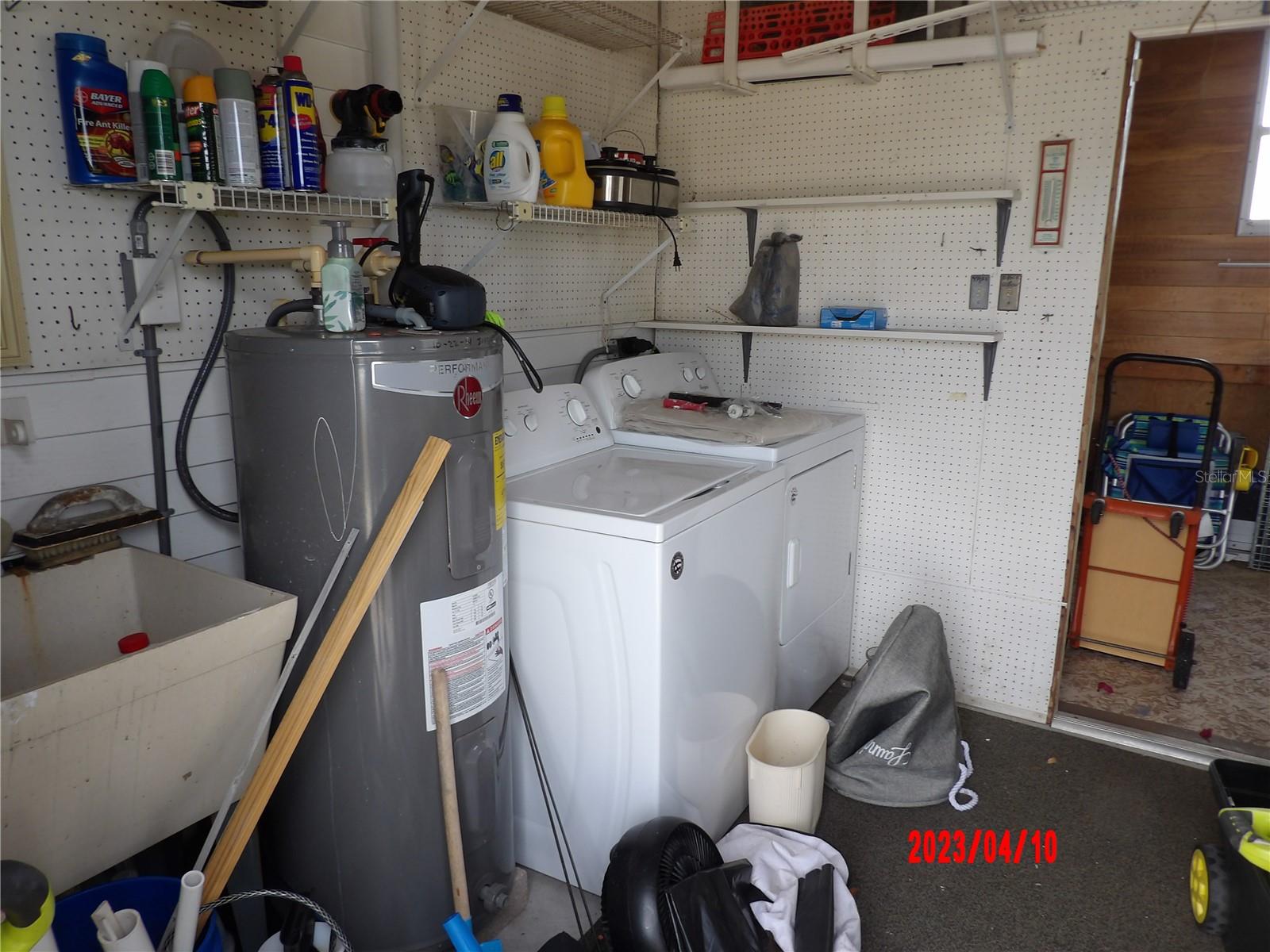 The first part of Shed is 9' X 11'Workbench