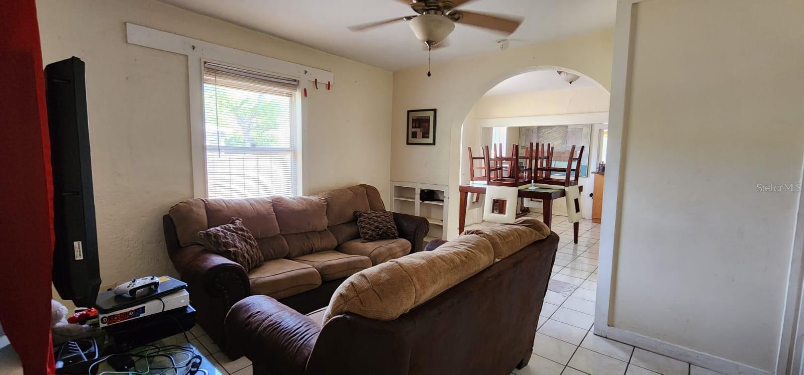 Living Room and Dinning Room