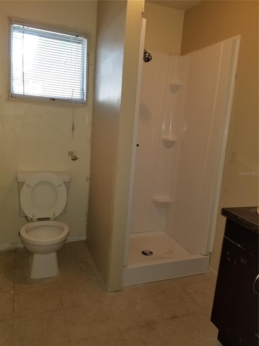 Master Bathroom when Vacant