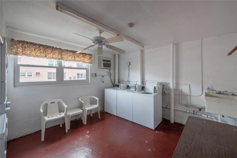 Laundry Rooms on 2nd & 4th Floors