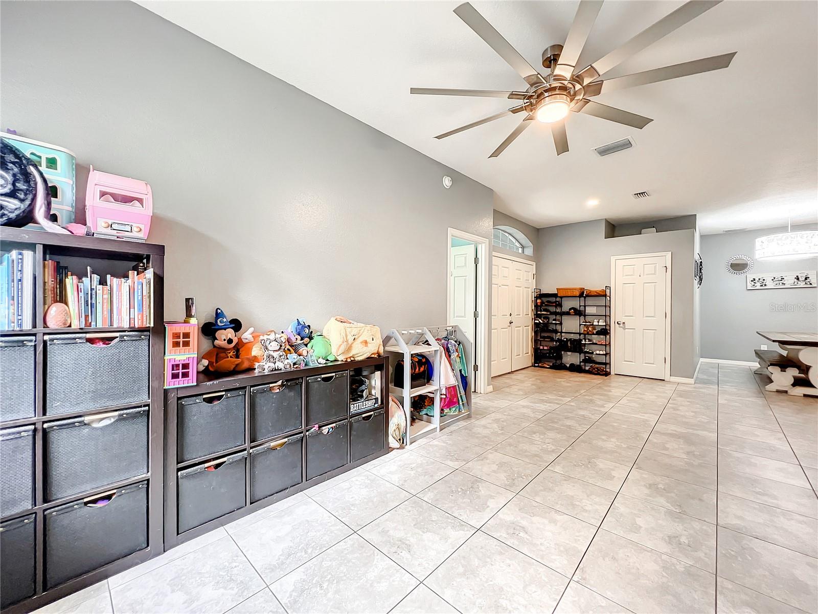 Front Door Entrance and Foyer