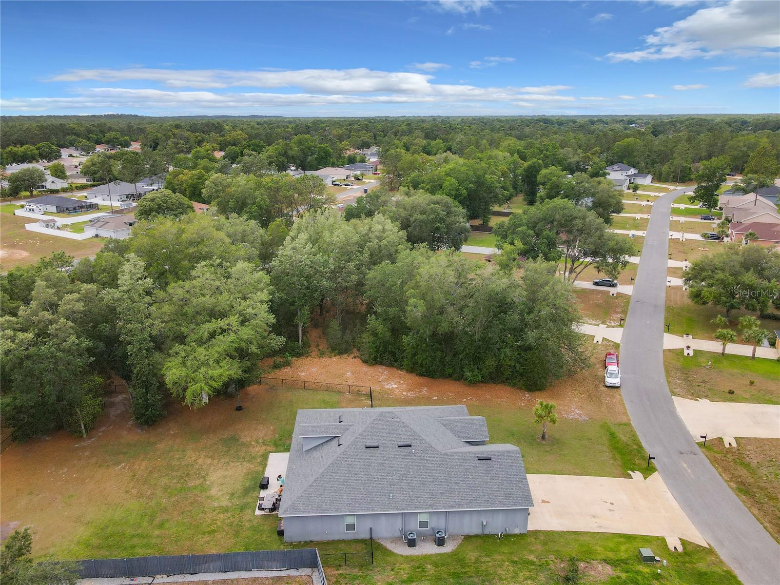 Home sits on a .78 Acre Lot